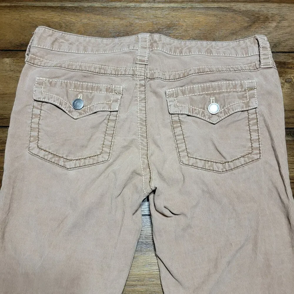 London Jean Lt Brown Corduroy Pants - Size 8